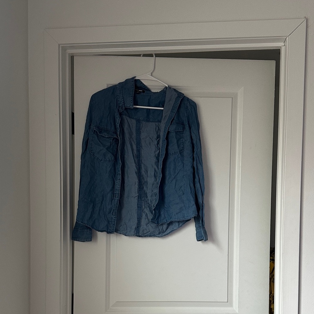 Fashion Nova Light Blue Jean Jacket